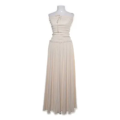 Maxikleid (Beige, Weiß) von Lovers and Friends Baumwolle, Elasthan, Polyester, Viskose