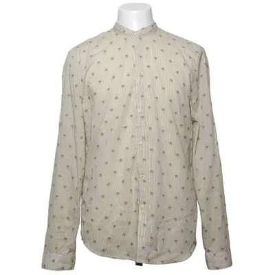 Shirt (Beige, White, Green) from Bakers Cotton, Polyester