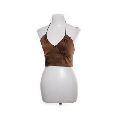 Haltertop (Bruin) van Motel Polyester