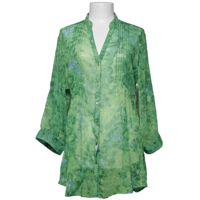 Blouse (Vert, Multicolore) de Cotonel Polyester