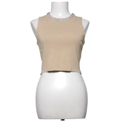 Tanktop (Beige) van Oxygene Elastaan, Polyamide, Viscose