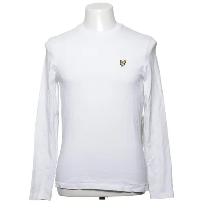 T-shirt à manches longues (Blanc) de Lyle & Scott Coton