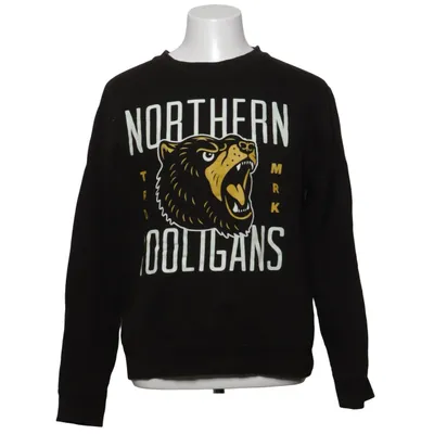 Collegetröja (Svart) från Northern Hooligans Bomull, Polyester