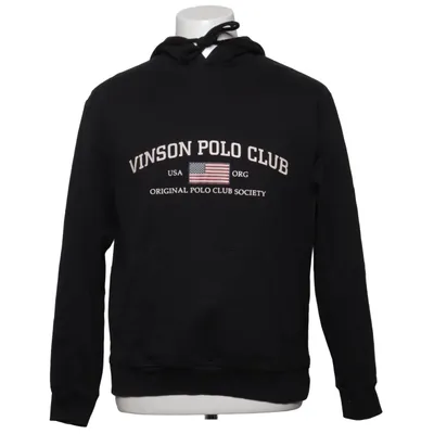 Sweat à capuche (Noir) de Vinson Polo Club Coton, Polyester