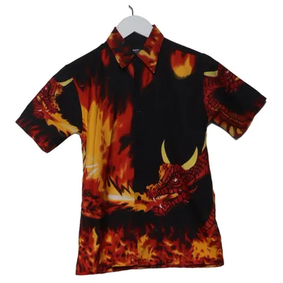 Chemise à manches courtes (Noir, Rouge, Jaune) de Duke Jeans Polyester