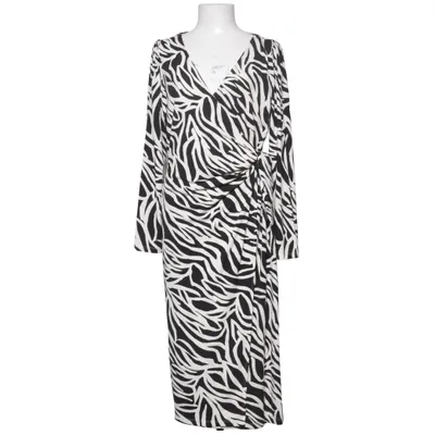 Wikkeljurk (Zwart, Wit) van H&M Elastaan, Polyester