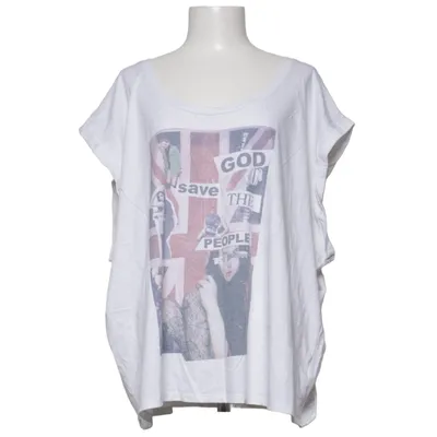 T-shirt (White) from So Fabulous! Cotton, Polyester