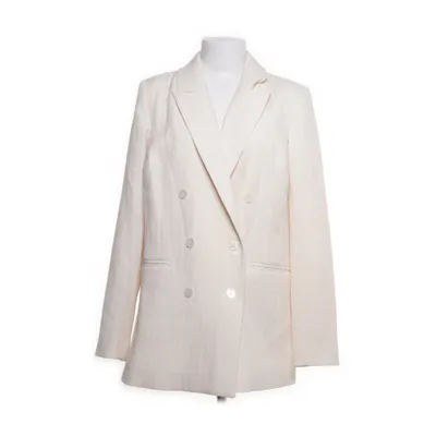 Blazer (Wit) van Melting Stockholm Katoen, Elastaan, Polyester