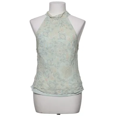 Halterneck top (Grøn, Flerfarvet) fra Rocha John Rocha Polyester, Silke