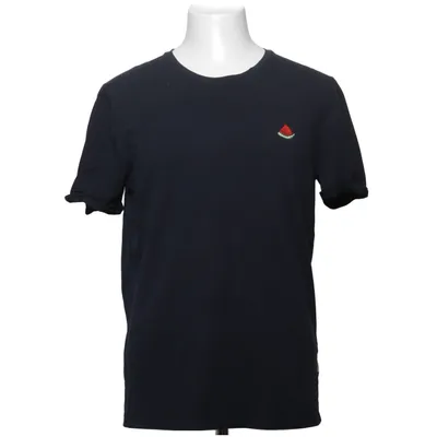 T-shirt (Blå) fra Søndag & Sons Bomuld, Elastan