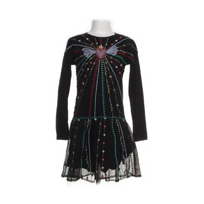 Cocktailjurk (Zwart, Meerkleurig) van Desigual Katoen, Polyester