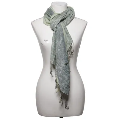 Scarf (Green, Multicolored) from Pashmina Silk