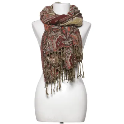 Scarf (Red, Beige, Multicolored)