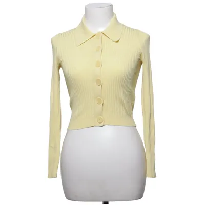 Cardigan (Yellow) from Sandro Lyocell, Polyamide, Silk, Viscose