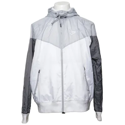 Träningsjacka (Grå, Vit) från Nike Polyamid, Polyester