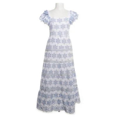 Maxi dress (White, Blue) from Haute Hippie