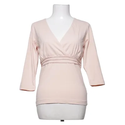 Wrap top (Beige) from Flash Cotton, Elastane