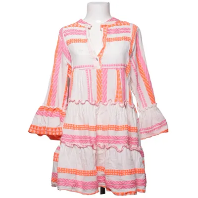 Klänning (Vit, Rosa, Orange) från New Collection