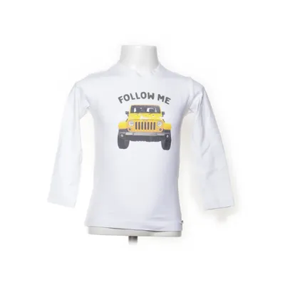Long sleeve T-shirt (White) from Gymp Cotton, Elastane