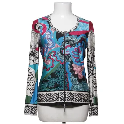 Cardigan (Blauw, Meerkleurig) van Amy Vermont Elastaan, Polyester