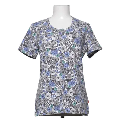 T-shirt (Blauw, Wit, Grijs) van Jackpot Elastaan, Organisch katoen