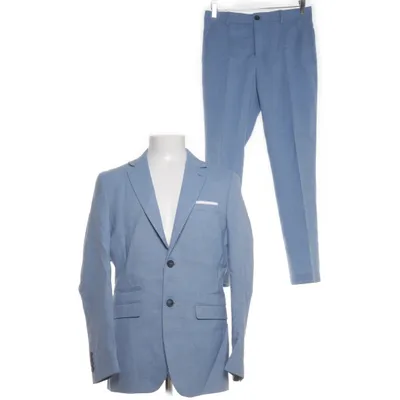 Kostym (Blå) från Selected Homme Elastan, Linne, Polyester, Ull