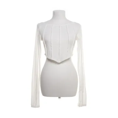 Topp (Vit) från Hanna Schönberg x NA-KD Polyester, Viskos, Elastan