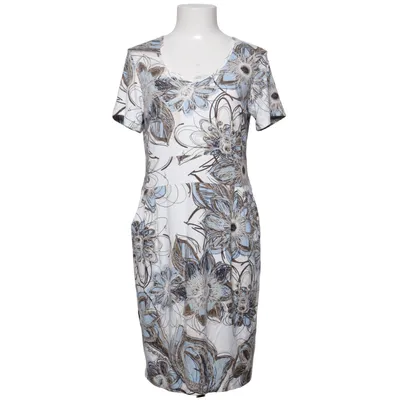 Dress (White, Blue, Brown) from Prêt Elastane, Viscose