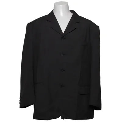 Blazer (Sort) fra Lorenzo Viscose, Uld