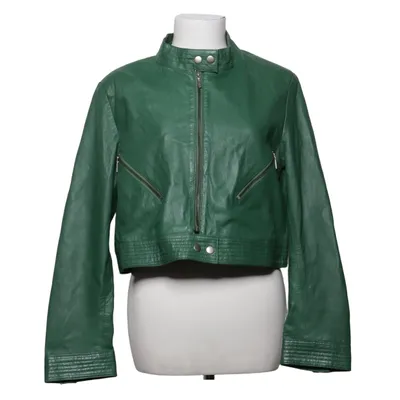 Bikerjacka (Grön) från Cigno Nero Polyester