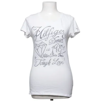 T-shirt (Hvid) fra Tommy Hilfiger Denim Bomuld, Polyester