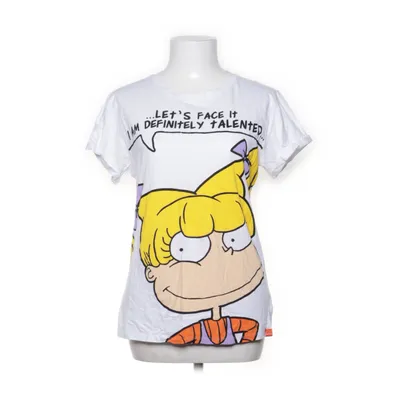 T-shirt (Wit, Meerkleurig) van Nickelodeon Katoen, Elastaan