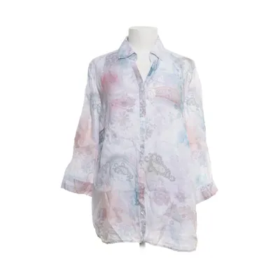 Short sleeve shirt (Multicolored, Purple) from Gerry Weber Edition Linen
