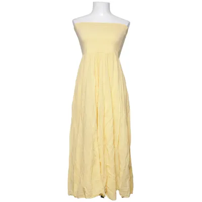 Robe longue (Jaune) de QNUZ Coton