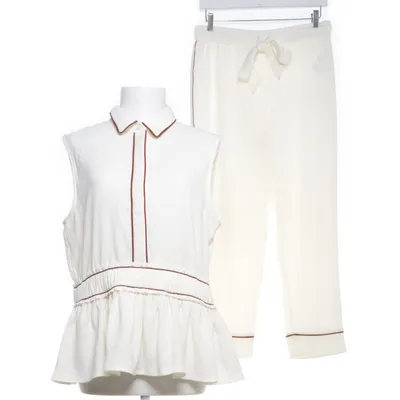 Sæt (Beige) fra Ganni Elastan, Polyester