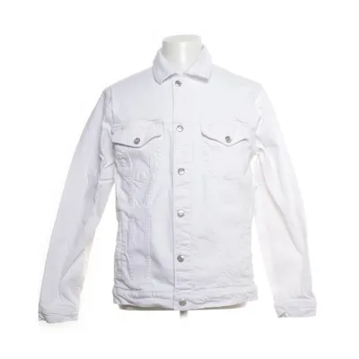 Jeansjacka (Vit) från Zara Bomull, Elastan