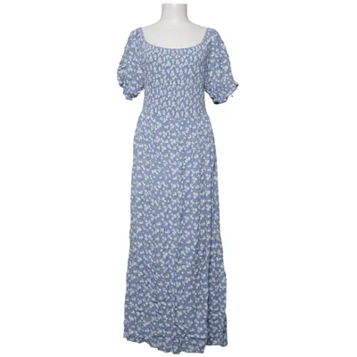 Kjole (Blå, Hvid) fra Pepper Viscose