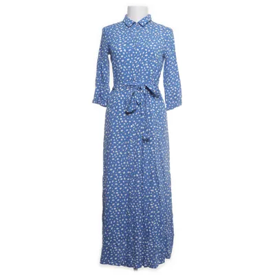 Jurk (Blauw, Wit) van Essentials Viscose
