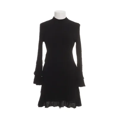 Klänning (Svart) från Zara Woman Polyester, Viskos