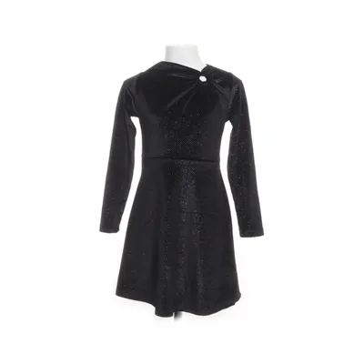 Cocktailjurk (Zwart, Zilver) van Zara Elastaan, Polyester
