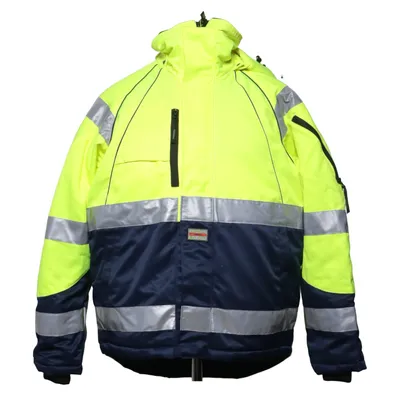 Reflexjacka (Gul, Blå) från Jobman Bomull, Polyester