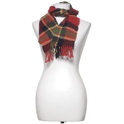 Écharpe (Rouge, Multicolore) de Foxford Laine de mouton