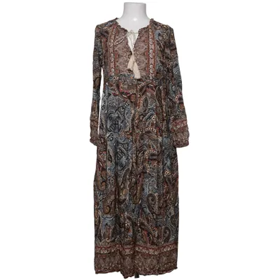 Maxi dress (Brown, Blue, Multicolored) from Pepper Viscose