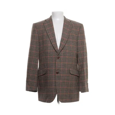 Blazer (Beige, Meerkleurig) van Oscar Jacobson Wol, Viscose