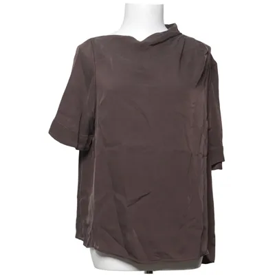 Top (Brown) from Ahlvar Gallery Elastane, Silk