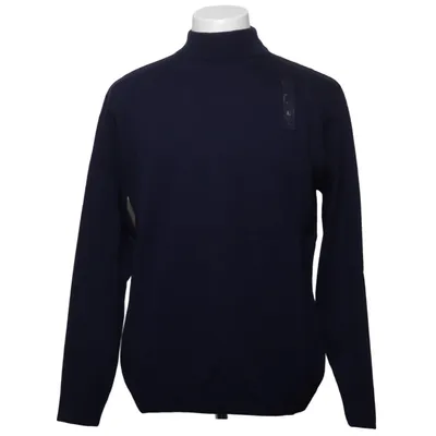 Turtleneck (Blå) fra M&H Akryl, Uld