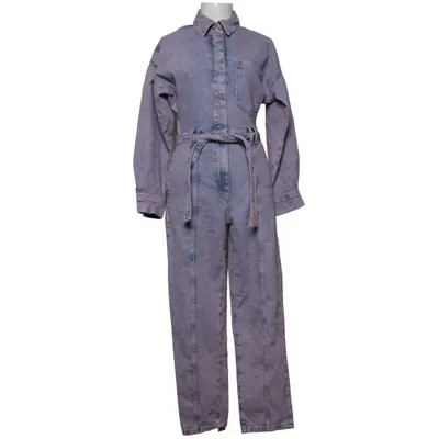 Jumpsuit (Lila) von Mango Denim Recycelte Baumwolle
