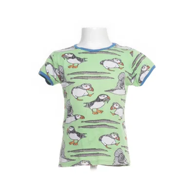 T-shirt (Grön, Flerfärgad) från Duns Ekologisk bomull