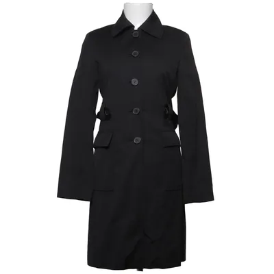 Trenchcoat (Svart) från Zero Acetat, Bomull, Polyamid, Polyester