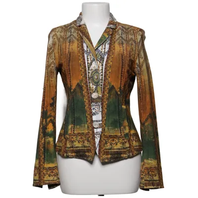 Blazer (Jaune, Vert, Multicolore) de Aventures des Toiles Élasthane, Polyester, Viscose